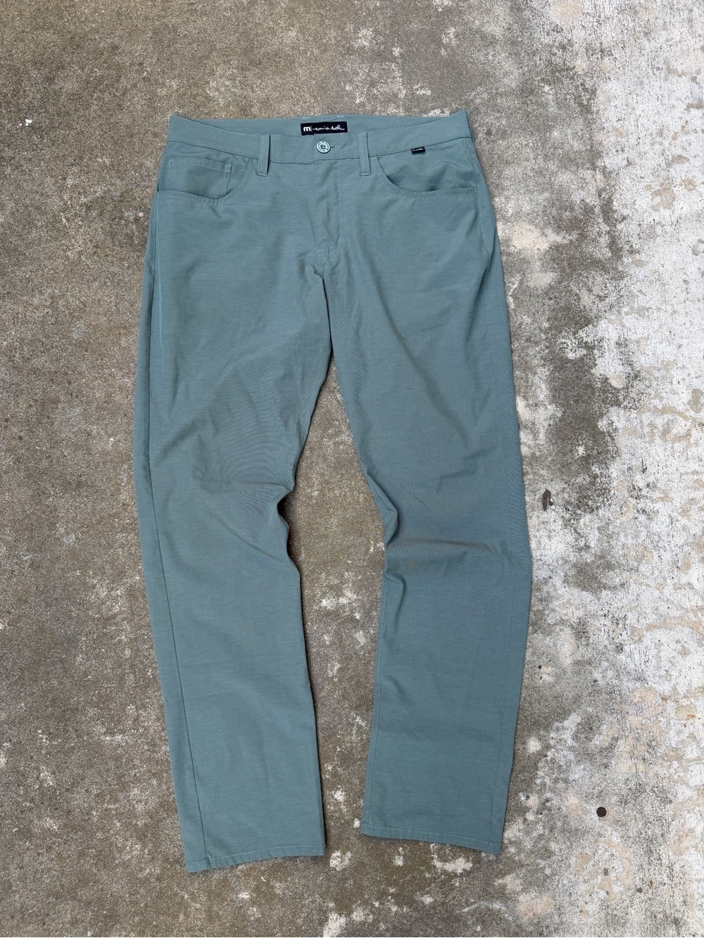 Travis Mathew Sage Green Stretch Golf Casual Pants
